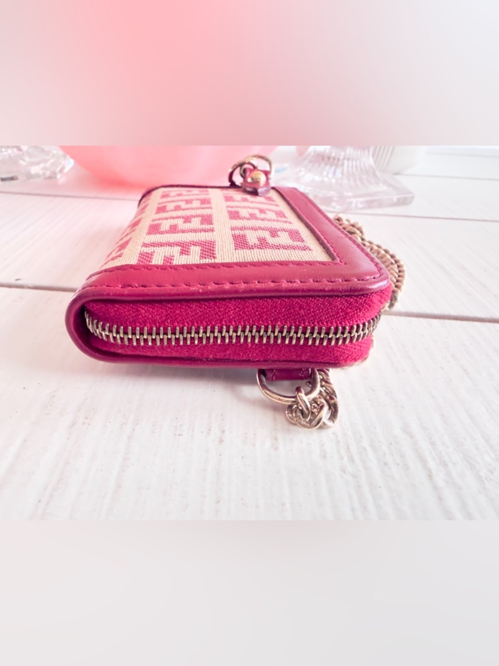 Rare Fendi Chain Card Wallet - Picture 5 of 10